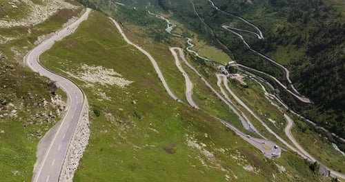 Breathtaking Aerial Views Of Epic Winding Mountain Passes And Peaks