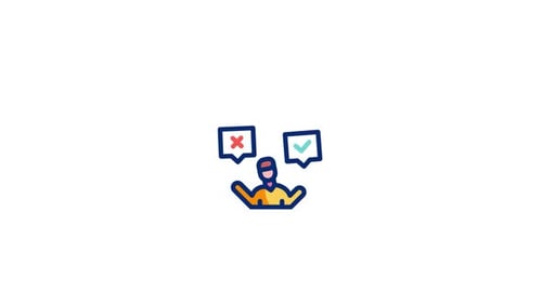 Animiertes Symbol vermitteln