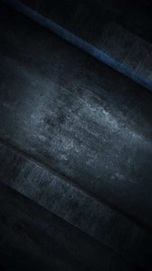 Dark Grungy Industrial Moving Light Background