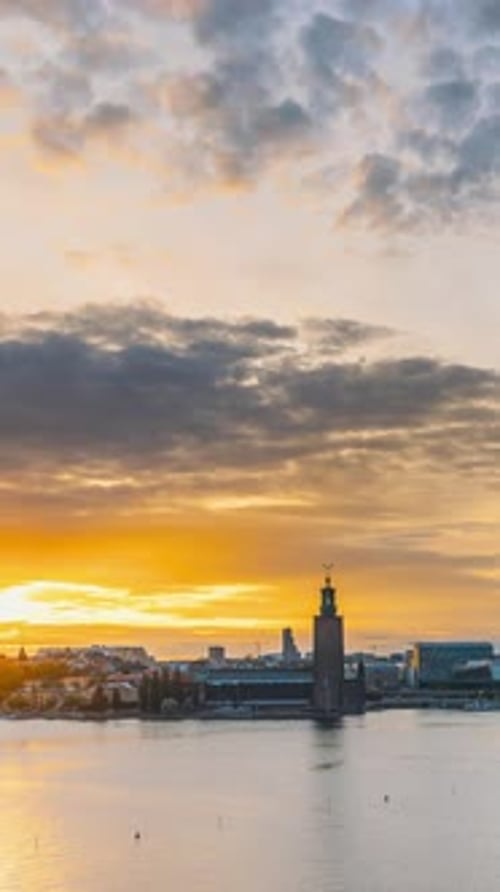 Stockholm Sweden Skyline Cityscape Famous