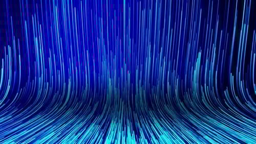 3D Neon Line Technology Background Abstract Application Code Moving