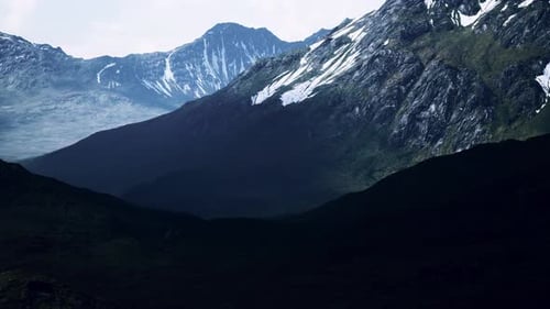 Beautiful Panoramic View of the Mountains