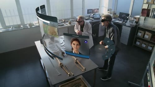 Researchers Using Augmented Reality to Examine Skeletal Remains