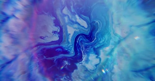 Abstract Colorful Swirling Vortex Background