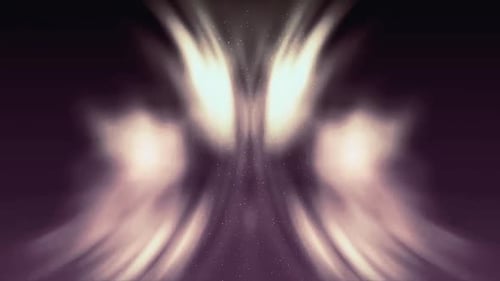 Golden Glowing Lights And Shiny Particles Loop