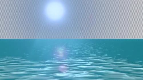 Morning Ocean Transparent Background