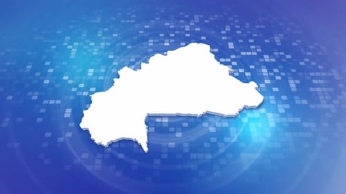Intro die Karte von Burkina Faso