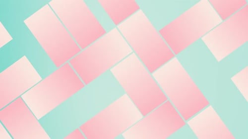Animation abstrakter Rechtecke
