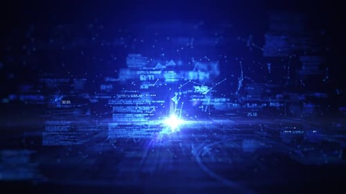 Technology Digital Data Network 01543