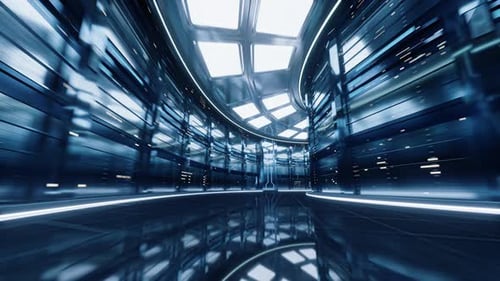 Loop sever racks and data center