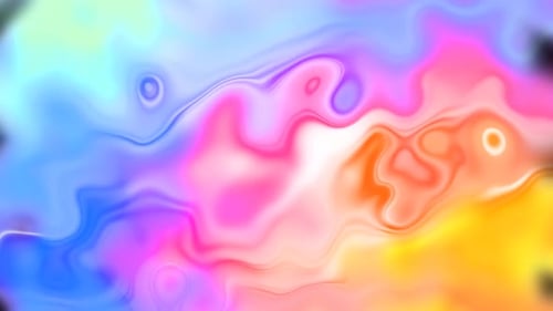 Vibrant Abstract Fluid Color Motion Background
