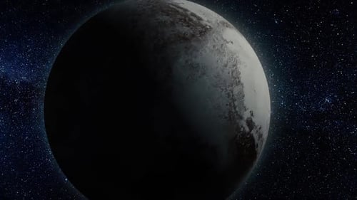Realistic 3D Planet Rotation in Space