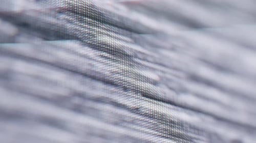 Close Up Of Computer Screen with Abstract Pattern
