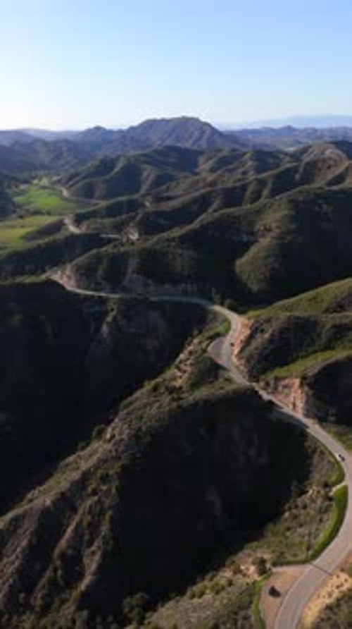 Experience the Stunning Views of Malibu Hills California in a Peaceful Landscape