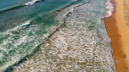 Beautiful Beach View From Above