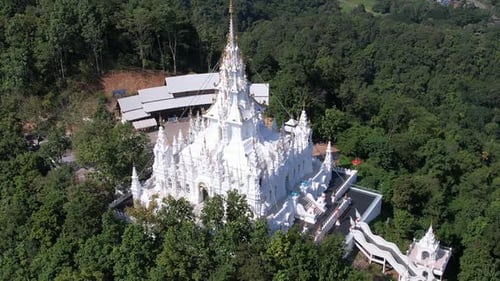Wat Phra That Si Mueang Pong Temple in Chiang Mai Thailand