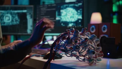 Computer Scientist Puts EEG Headset on Links Brain to Cyberspace