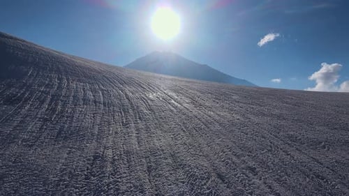 Mountain Slopes Winter Beautiful Background Spectacle of Serene Beauty Wanderlust Stirred By