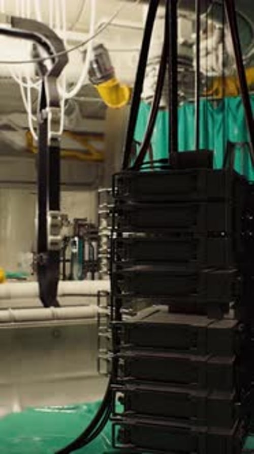 Exploring Advanced Technology in a Modern Laboratory During Research Activities