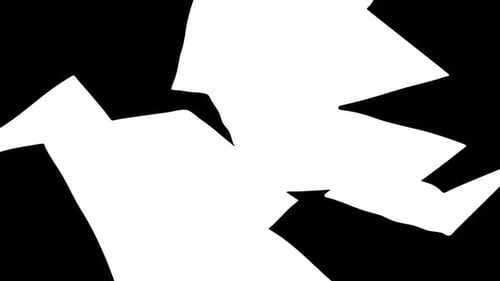 Jagged Geometric Shape Transition Reveal