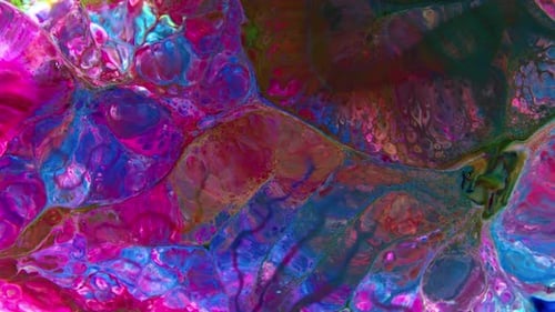 Abstract Galactic Ink Paint Concept Background 630