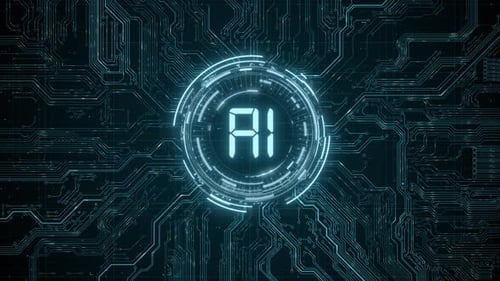 Inteligencia artificial y minería de datos Chat Aprendizaje profundo Tecnología de chips de computadora futurista