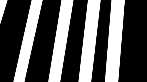 Stanza Collection: Screen reveal with rotating stripes using left to right transition