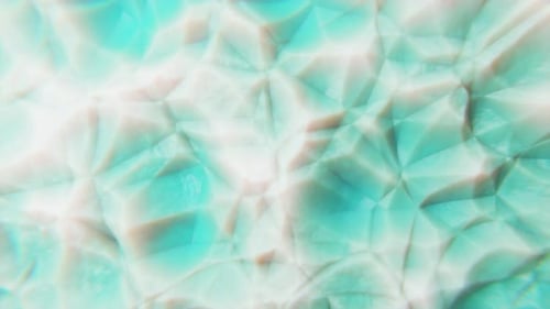 3D Animation of Abstract Background with Purple Wave Field