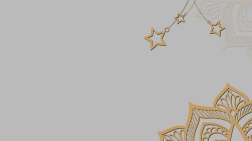 Islamischer Ramadan-Hintergrundschleife
