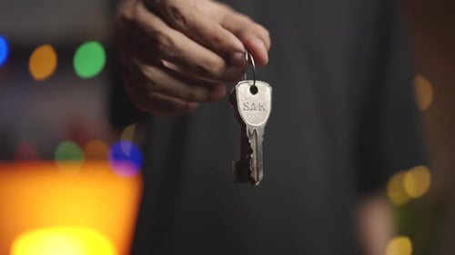 Key To New Home – Real Estate Ownership Concept