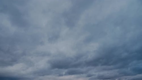 Storm Clouds Timelapse Dark Clouds Block Out the Sun Before the Storm