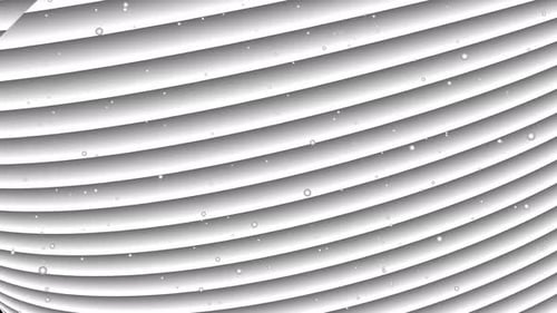 Ondas abstractas, rayas, líneas curvas, patrón de forma, textura perfecta, fondo futurista, vídeo 3D 4k