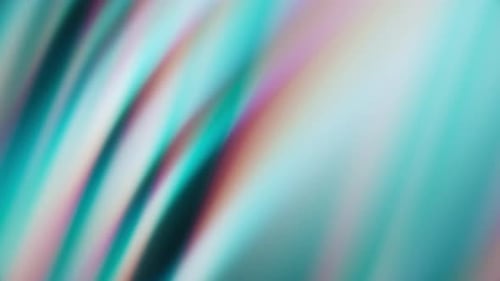 Abstract Chromatic Iridescent Fractal Background Loop