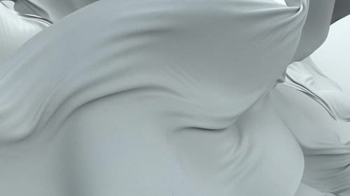 Dynamic Abstract Fabric Flowing Soft Motion Background