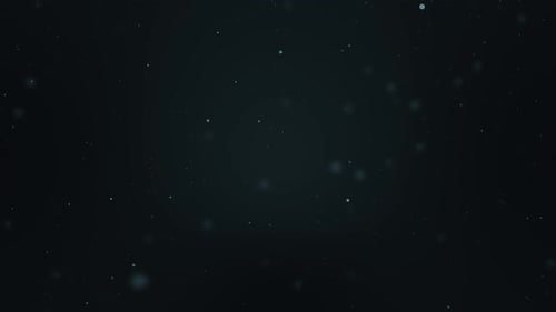 Particules de poussière de luxe, fond flottant, particules de poussière dynamiques, flottent dans l'espace