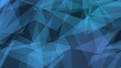 Abstract Geometric Polygons Background Animation Loop
