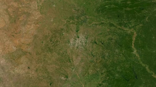 Grand Prairie City Zoom Map - USA
