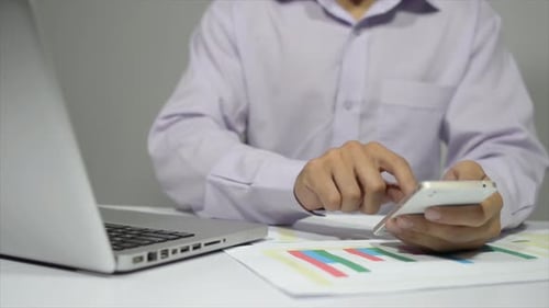 Paperwork and Smartphone