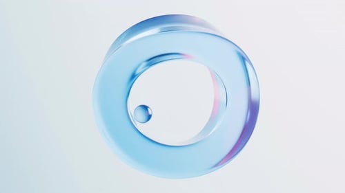 Vidrio transparente con colores degradados