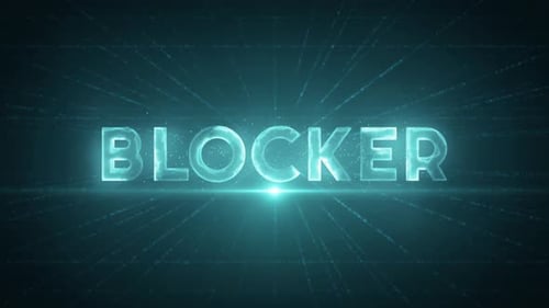 Blocker 4 K Digital Data Text