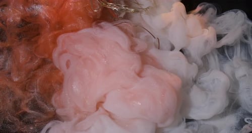 Smoke Burst Paint Mix Glitter Light Bulb Stream