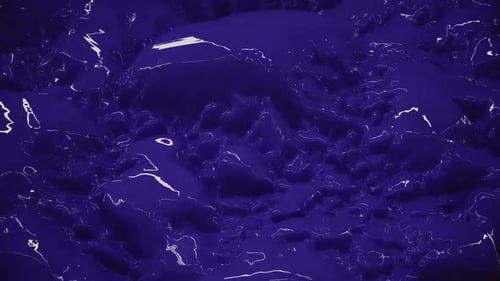 Vibrant blue abstract background with dynamic white accents
