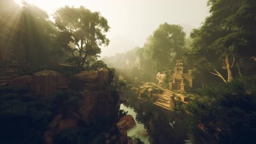 Uncharted Wilderness Hides Weathered Remnants in Captivating Mystery