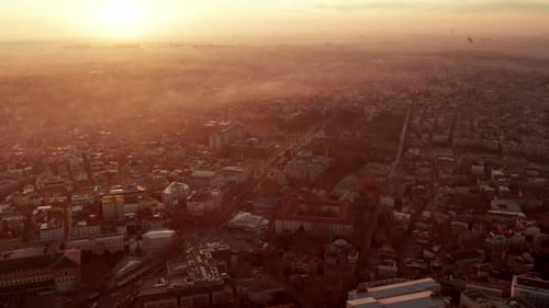 Sonnenuntergang in Istanbul
