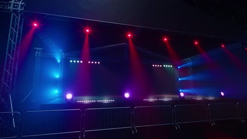 Dynamic Stage Lighting for Live Events and Concerts Background