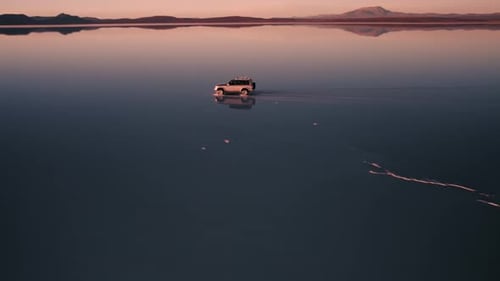 Puesta de sol en Salar de Uyuni (viaje en pareja) - Bolivia