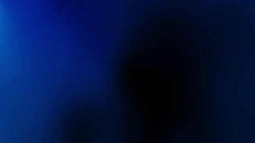 Modern Abstract Blue Light Leak Animated Background