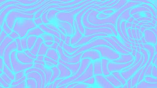 Abstract Fluid Motion Background with Glowing Neon Lines