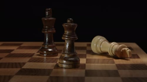Das Schachspiel ist vorbei