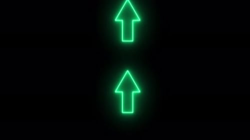 Animated Arrow, Direction Arrow, Moving arrow